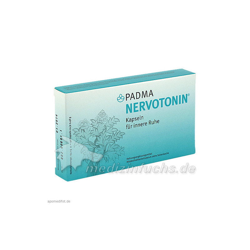 Padma Nervotonin Kapseln, 40 ST – PZN 6089395