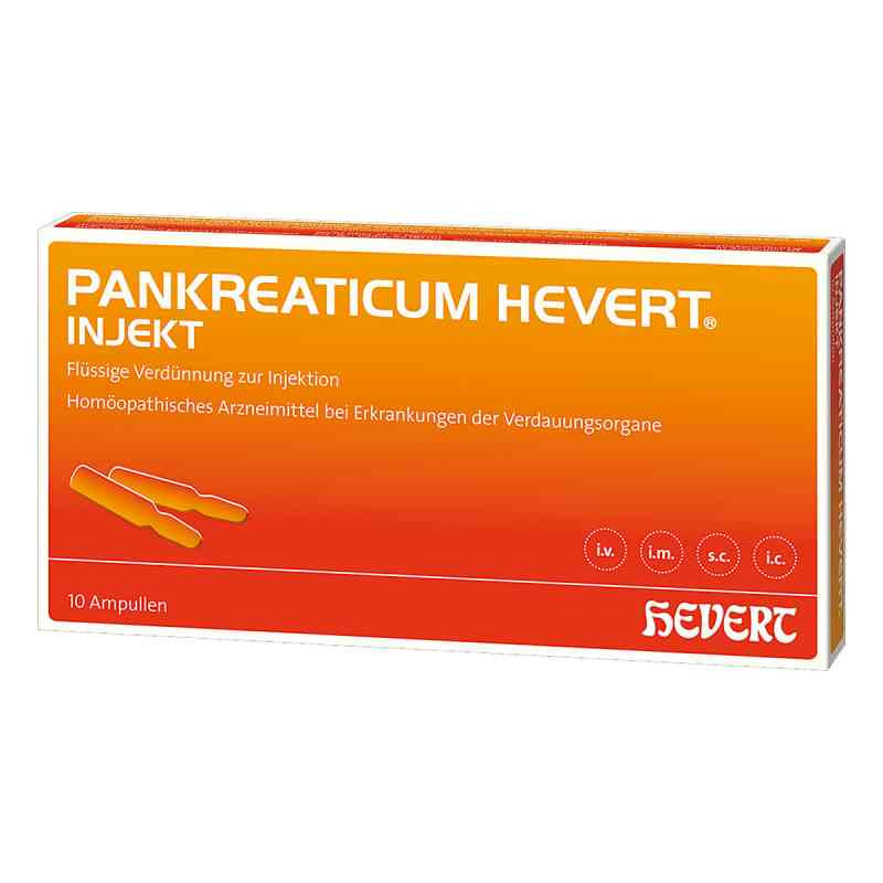 Pankreaticum Hevert injekt Ampullen (10 stk) – PZN 13893488