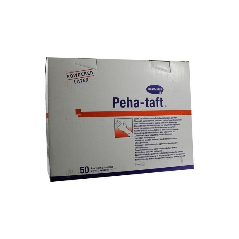 PEHA-TAFT Latex Op-Handsch.Gr.7,5 steril, 50X2 ST – PZN 7315385