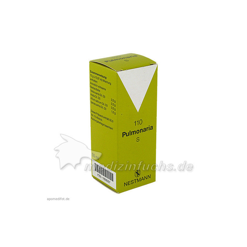 PULMONARIA S 110, 50 ML – PZN 1828327