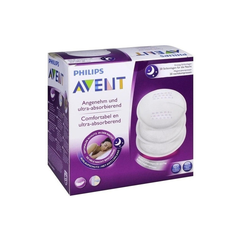 AVENT Stilleinlagen für die Nacht, 20 ST – PZN 9220766