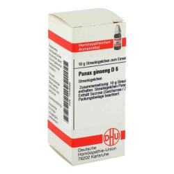Panax Ginseng D 6 Globuli (10 g) – PZN 7249062