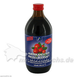 Preiselbeersaft amerikan., 500 ML – PZN 3676465