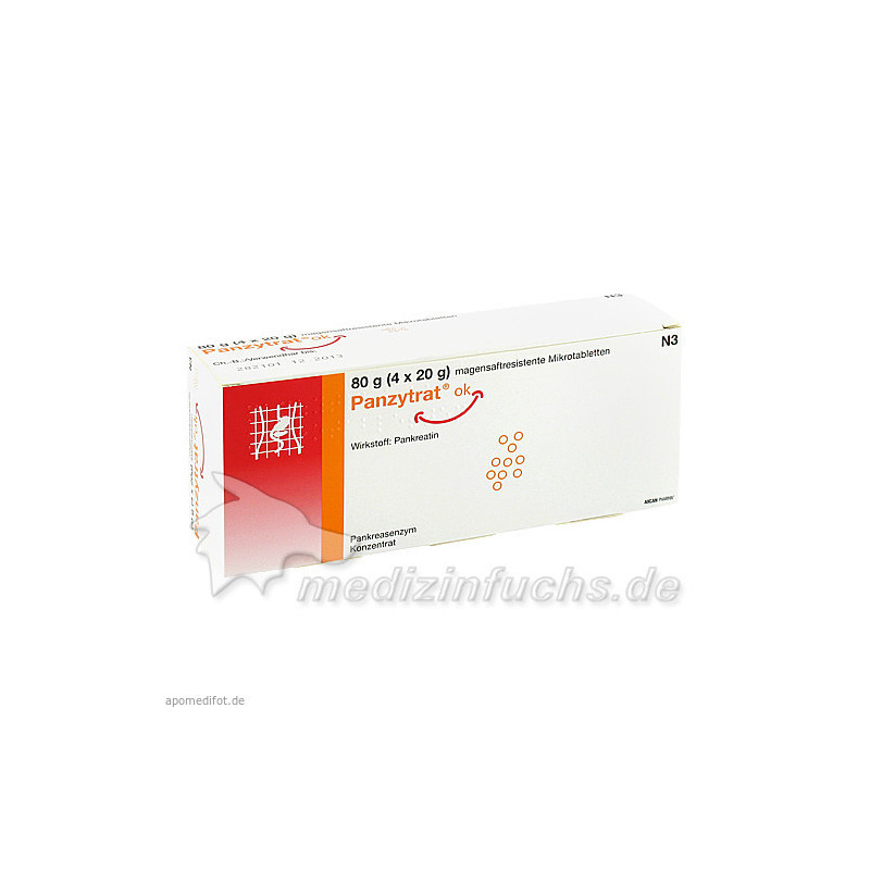 Panzytrat ok magensaftresistente mikrotablette, 80 G – PZN 8630901