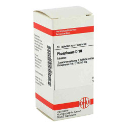 Phosphorus D 10 Tabletten (80 stk) – PZN 2929059