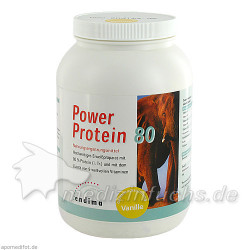 POWER PROTEIN 80 VANILLE, 900 G – PZN 1498491