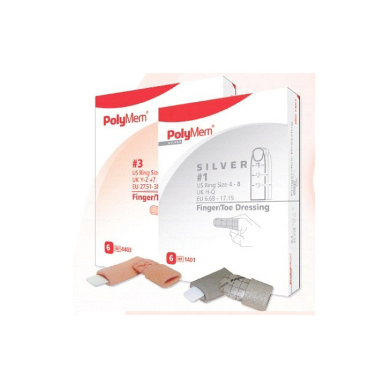 PolyMem Finger Wundschnellverband Gr.2, 6 ST – PZN 9063775