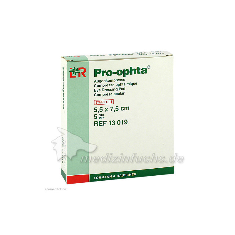 PRO OPHTA AUG K ST 5.5X7.5, 5 ST – PZN 2754217