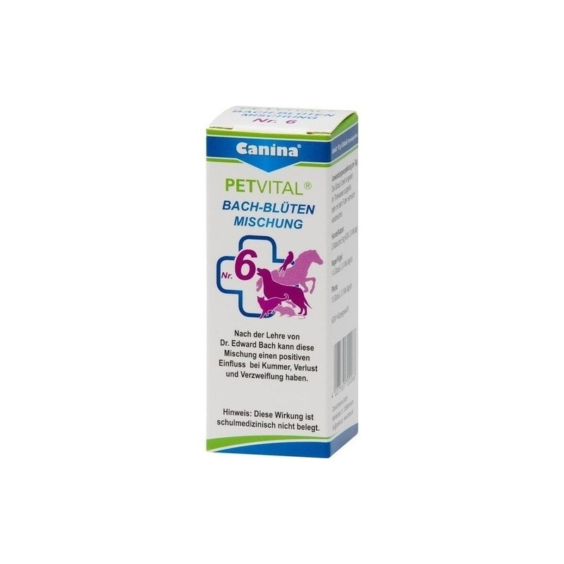 PETVITAL Bachblüten Nr. 6 vet, 10 G – PZN 10528601