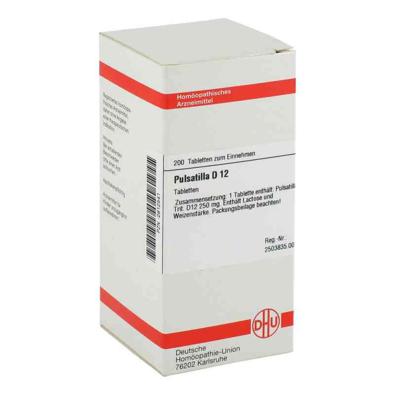 Pulsatilla D 12 Tabletten (200 stk) – PZN 2812541