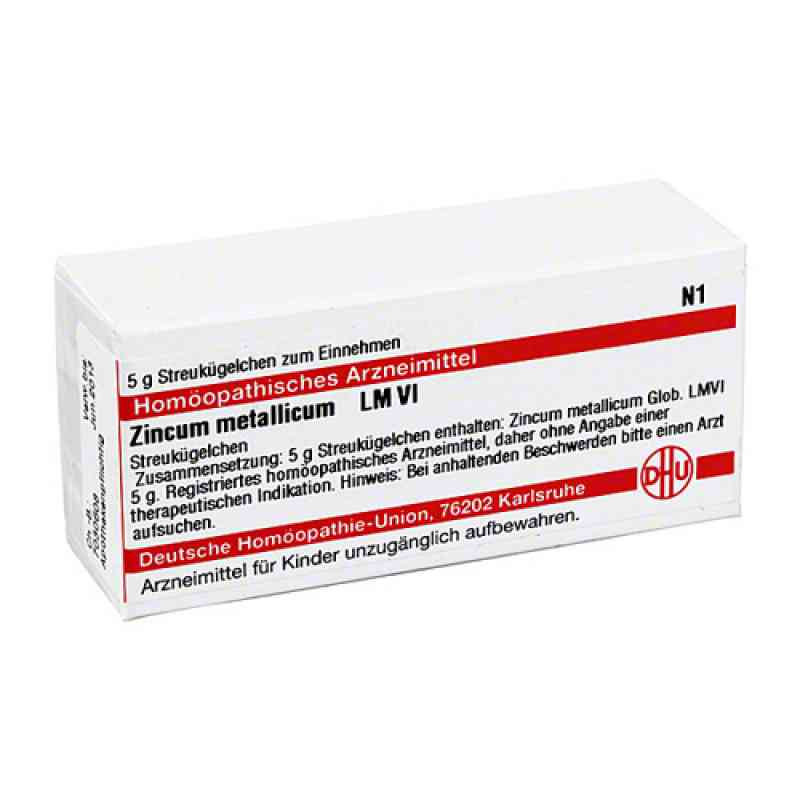 Lm Zincum Metallicum Vi Globuli (5 g) – PZN 2660203