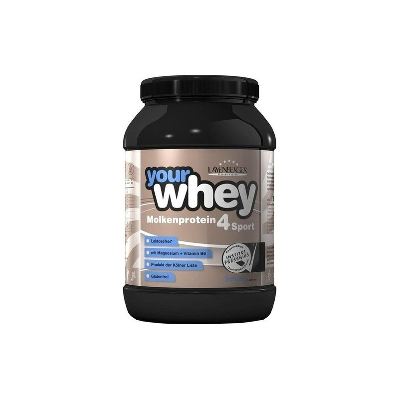 Layenberger YourWhey 4 Sport Schoko laktosefrei, 750 G – PZN 2417129