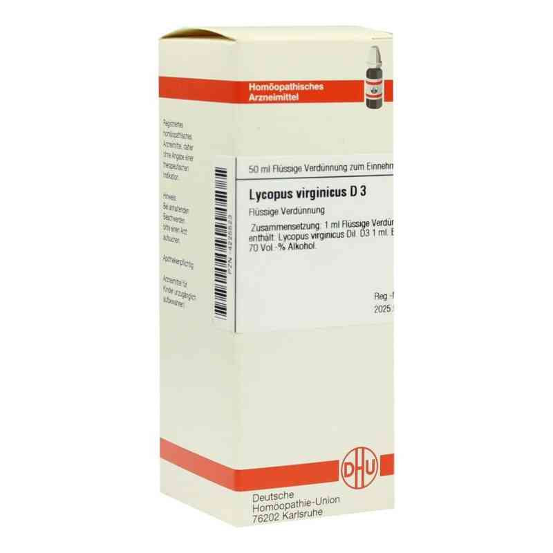 Lycopus Virg. D 3 Dilution (50 ml) – PZN 4225523