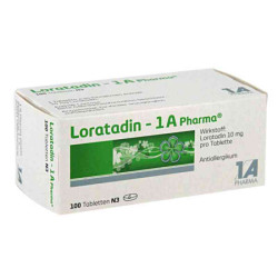 Loratadin-1A Pharma (100 stk) – PZN 1879129