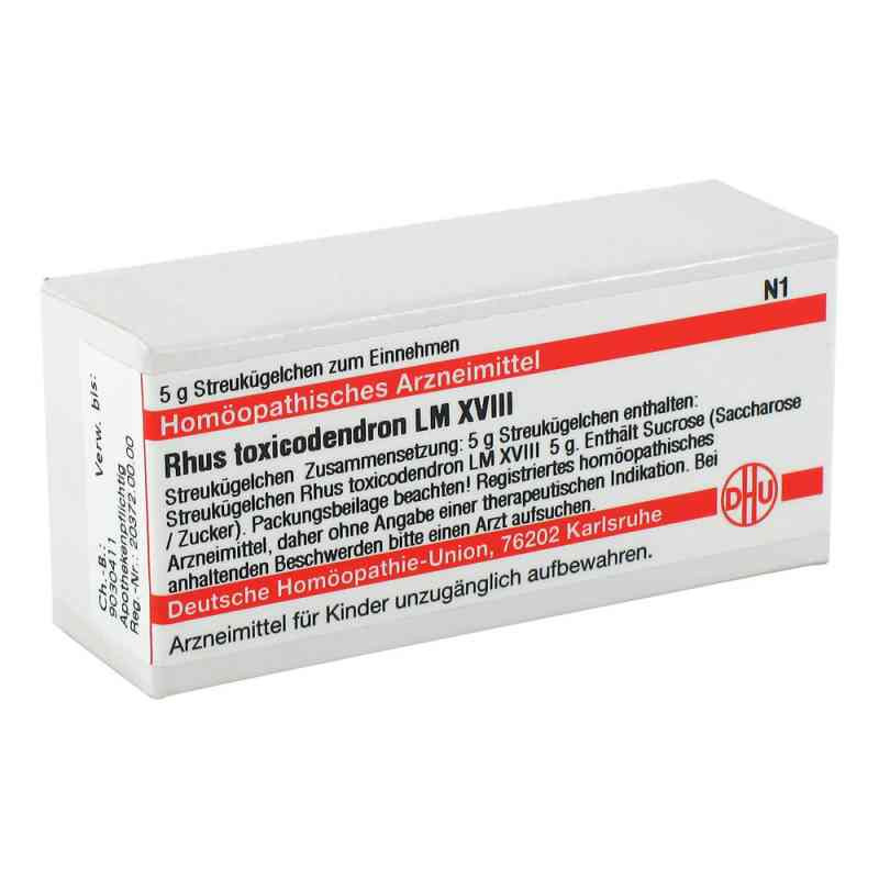 Lm Rhus Tox. Xviii Globuli (5 g) – PZN 2659967