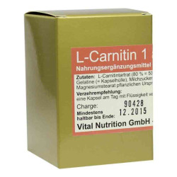 L-carnitin 1a Day 500 mg Kapseln (45 stk) – PZN 1808796