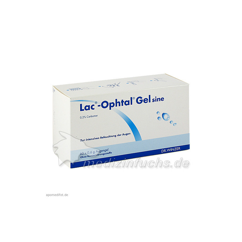 Lac-Ophtal Gel sine, 60X0.6 ML – PZN 5385140