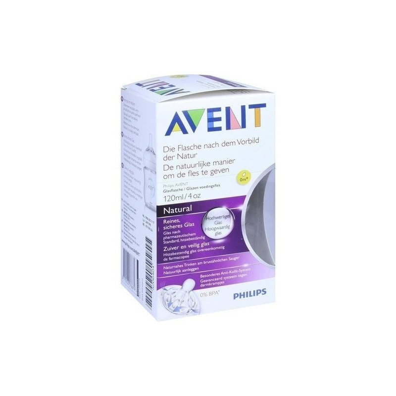 Avent 120ml Flasche Glas Naturnah, 1 ST – PZN 7747274