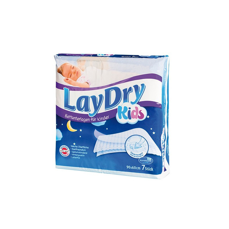 LayDry Betteinlage für Kinder atmungsaktiv, 7 ST – PZN 10079439