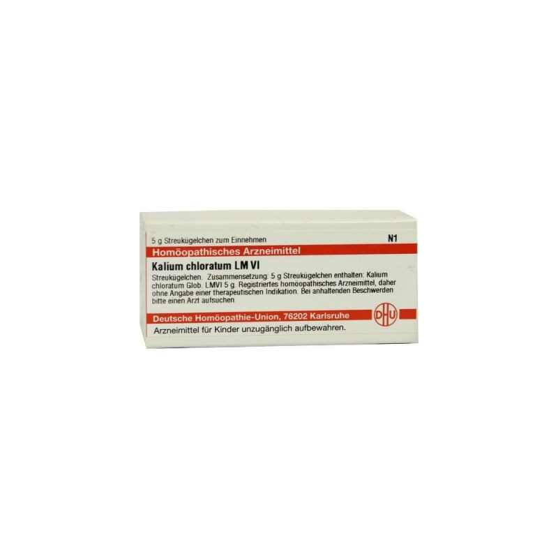 Lm Kalium Chloratum Vi Globuli (5 g) – PZN 2822338