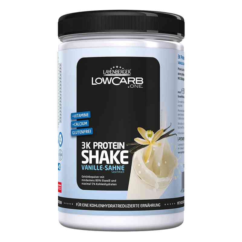 Layenberger Lowcarb.one 3k Protein Shake Van.-sah. (360 g) – PZN 10188358