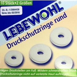 LEBEWOHL DRUCKSCH RINGE RU, 10 ST – PZN 620406