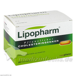 LIPOPHARM PFLANZLICHER CHOLESTERINSENKER, 200 ST – PZN 2478728