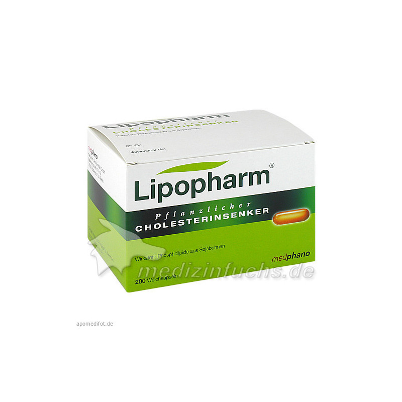 LIPOPHARM PFLANZLICHER CHOLESTERINSENKER, 200 ST – PZN 2478728