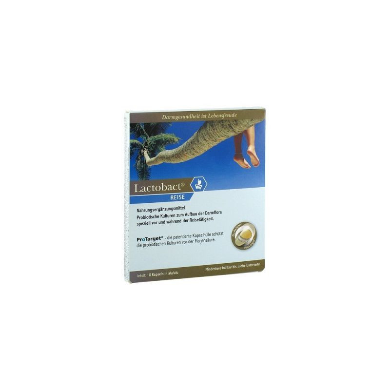 Lactobact Reise magensaftresistente Kapseln (10 stk) – PZN 7762569