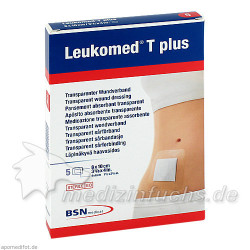LEUKOMED TRANSP. PLUS STERILE PFL. 8x10 cm, 5 ST – PZN 1051206