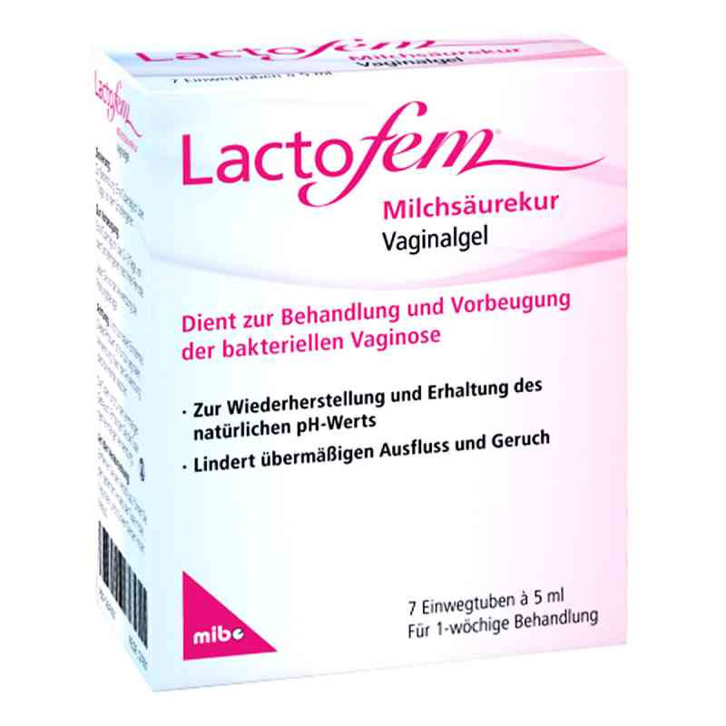 Lactofem Milchsäurekur Vaginalgel (7X5 ml) – PZN 12643921