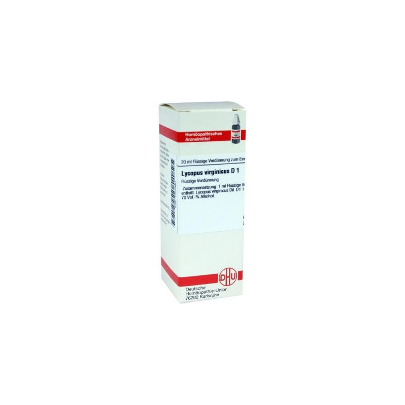 Lycopus Virg. D 1 Dilution (20 ml) – PZN 2103460