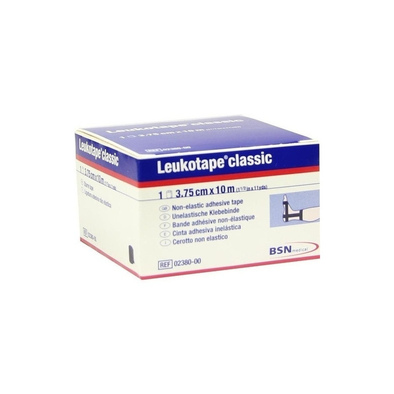 Leukotape classic 3.75cmx10m schwarz Rolle, 1 ST – PZN 885949