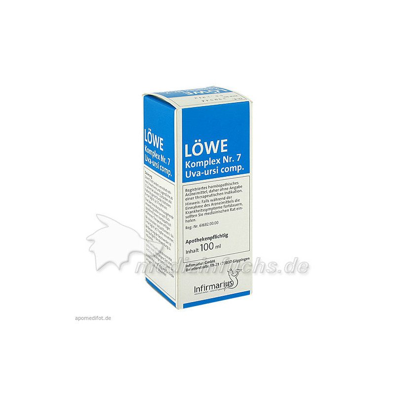 LOEWE Komplex Nr.7 Uva Ursi comp., 100 ML – PZN 163179