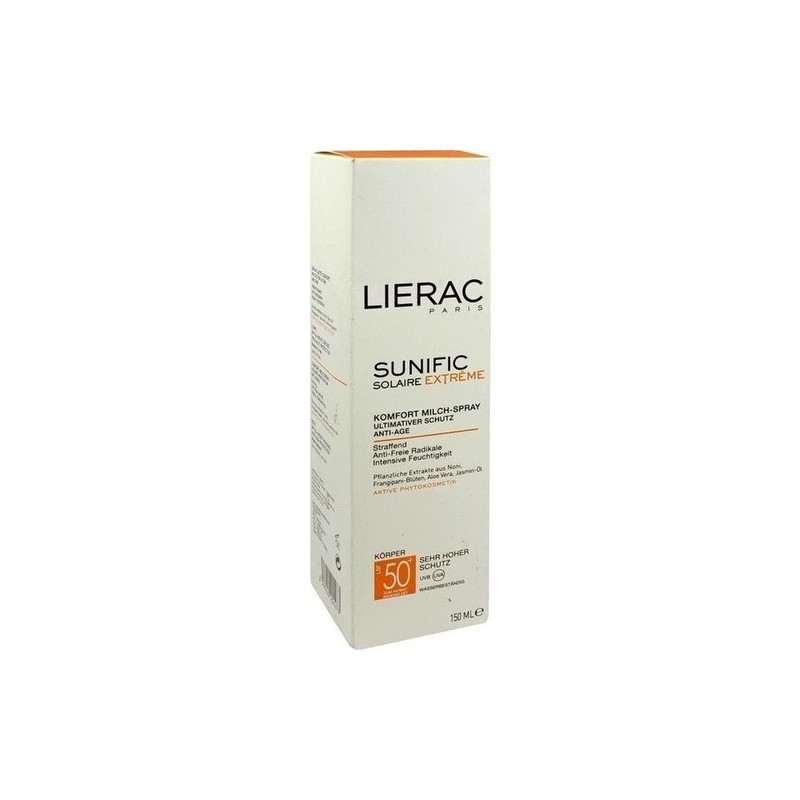 LIERAC Sunific LSF50 Spray Körper, 150 ML – PZN 9675248