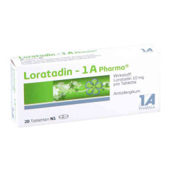 Loratadin-1A Pharma (20 stk) – PZN 1879106