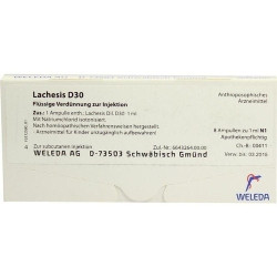 LACHESIS D30, 8X1 ML – PZN 1623648