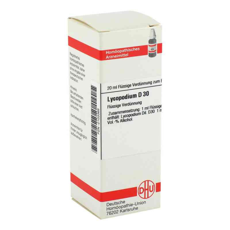 Lycopodium D 30 Dilution (20 ml) – PZN 2103365