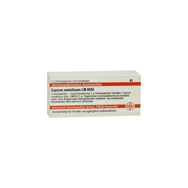 Lm Cuprum Metallicum Xviii Globuli (5 g) – PZN 2659157
