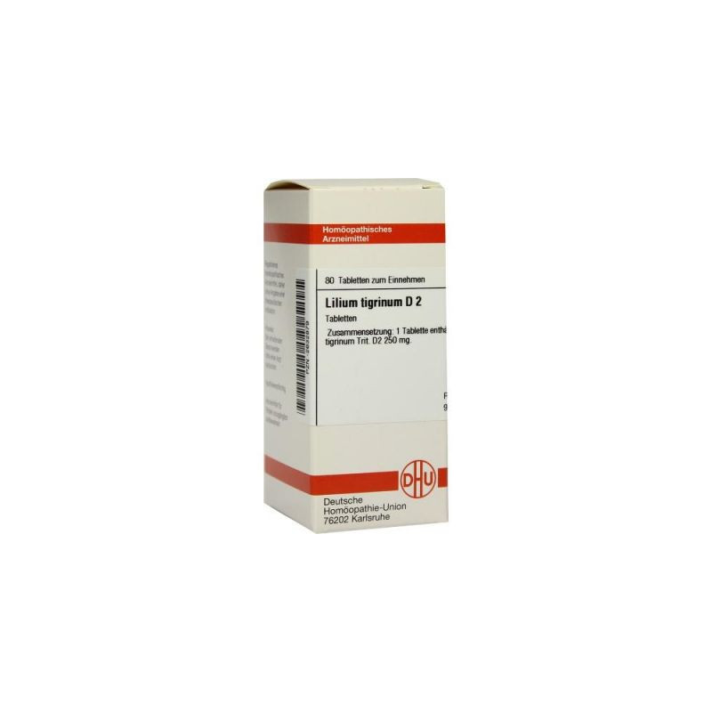Lilium Tigrinum D 2 Tabletten (80 stk) – PZN 2632879