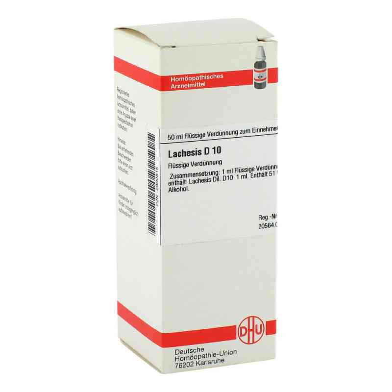 Lachesis D 10 Dilution (50 ml) – PZN 2802815