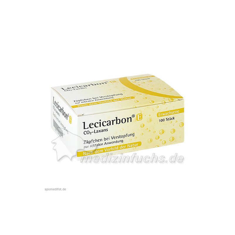 Lecicarbon E CO2-Laxans, 100 ST – PZN 4018882