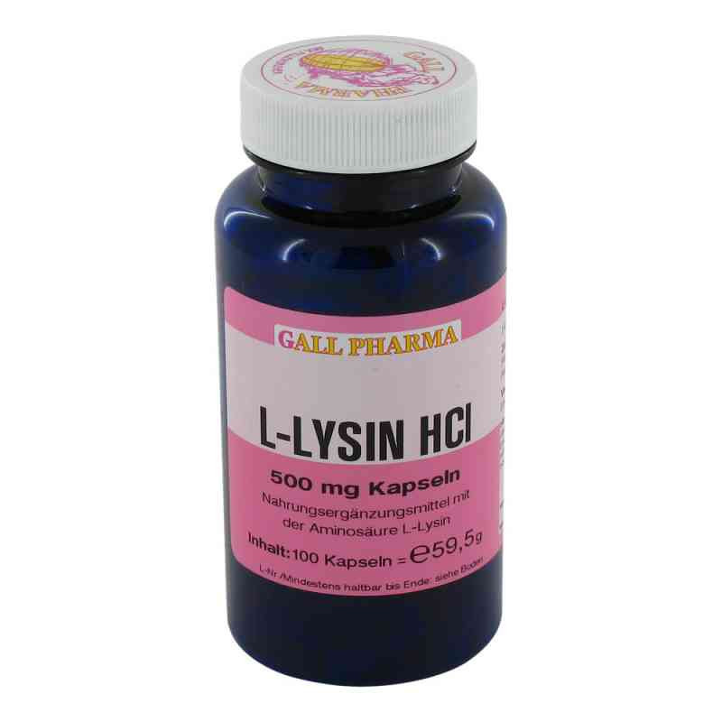 L-lysin 500 mg Kapseln (100 stk) – PZN 1290595
