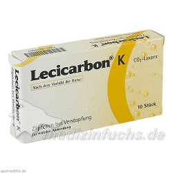 LECICARBON K CO2 Laxans, 10 ST – PZN 4018965