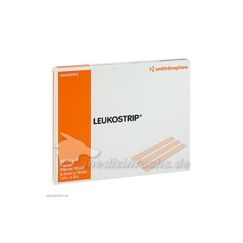 Leukostrip 6.4X76mm Einzelbtl., 10X3 ST – PZN 7610380