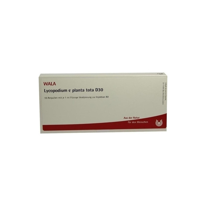 LYCOPODIUM E PL TOTA D30, 10X1 ML – PZN 2882903