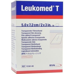 LEUKOMED TRANSP. STERILE PFLASTER 7.2x5 cm, 50 ST – PZN 1050951