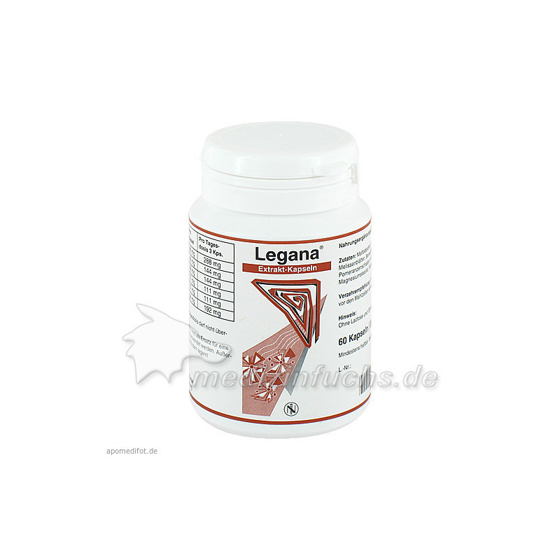 LEGANA Extrakt-Kapseln, 60 ST – PZN 9933420