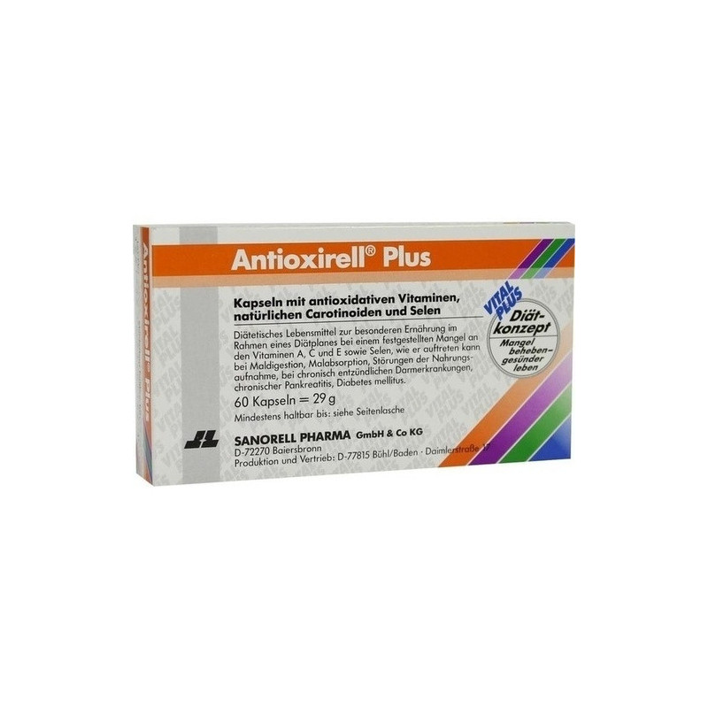 Antioxirell Plus, 60 ST – PZN 2527214