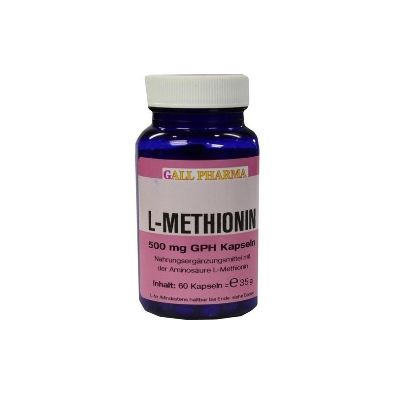 L-Methionin 500mg, 60 ST – PZN 9238370